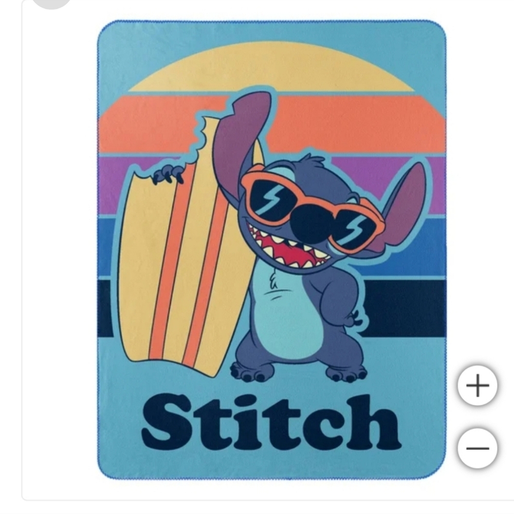 Character Youth Throw, new, Stitch, Oversize - Picture 4 of 4